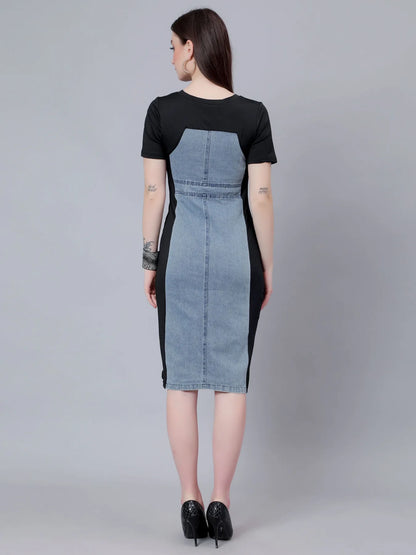 Chic Casual Denim Dress