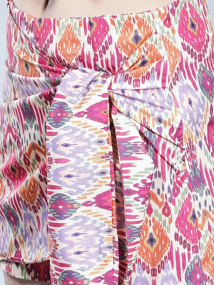 Front Wrap Tieup Shorts
