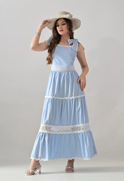 Skyline Charm Maxi Dress