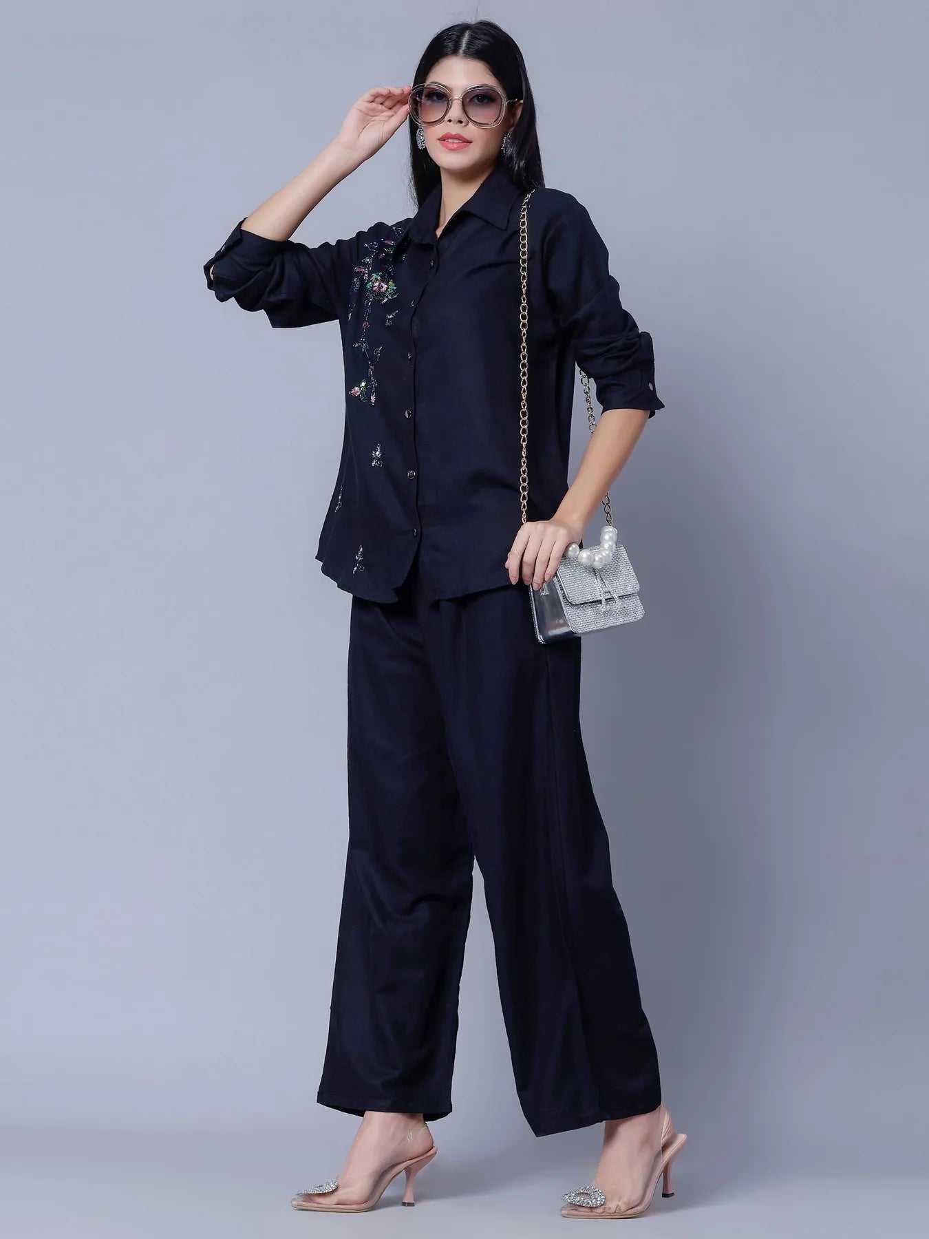 Hand Embroidery Two-Piece Set