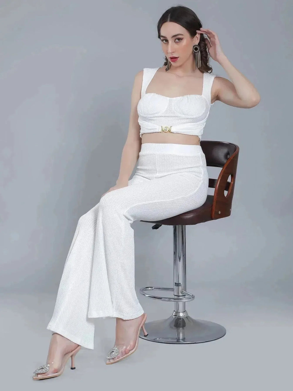 Knitted Two-Piece Set