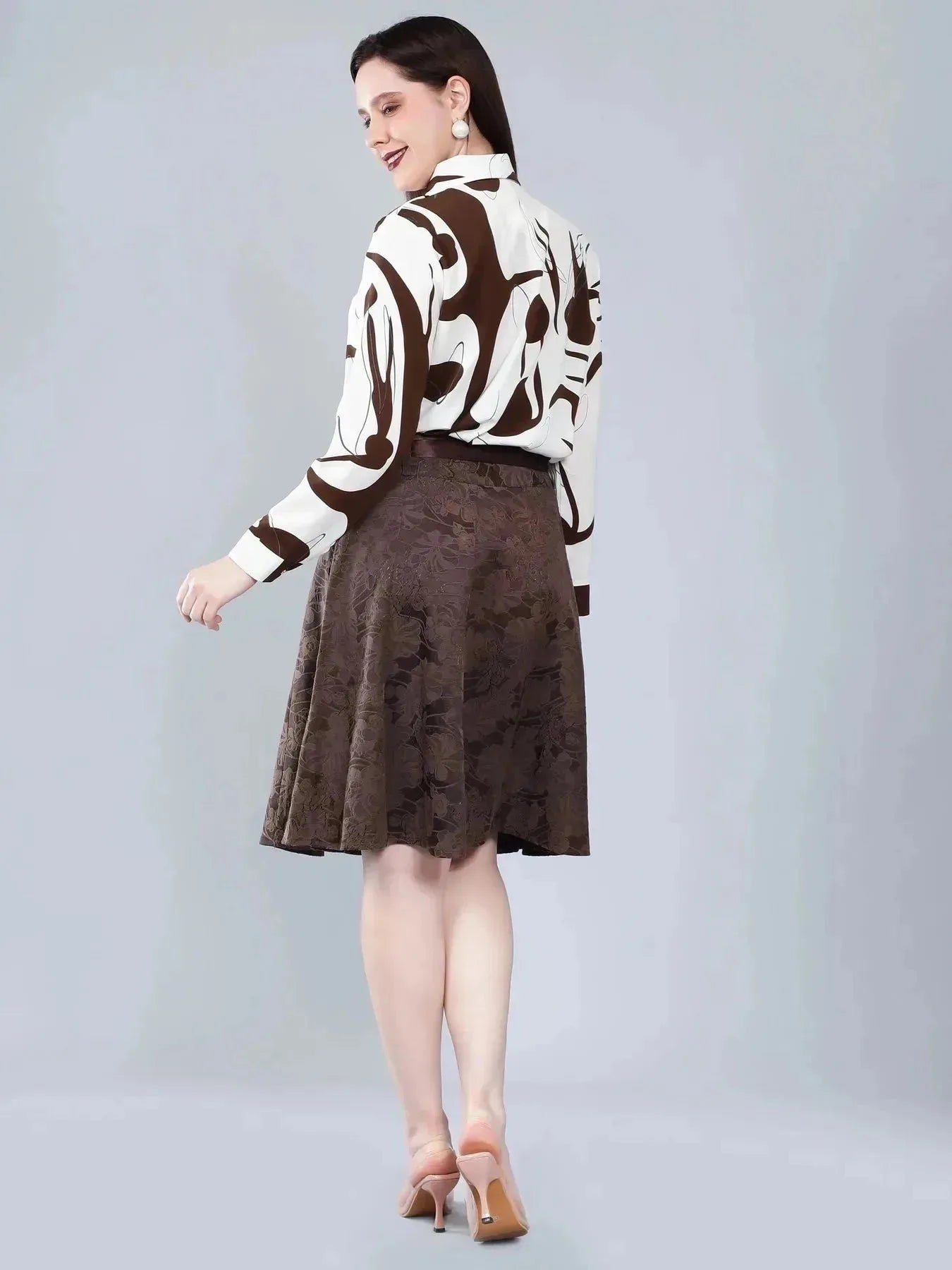 Vortex Print French Shirt