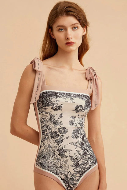 Tie-Shoulder Reversible Monokini