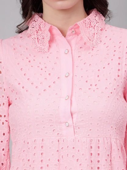 Hollow Hook Chicken Dress