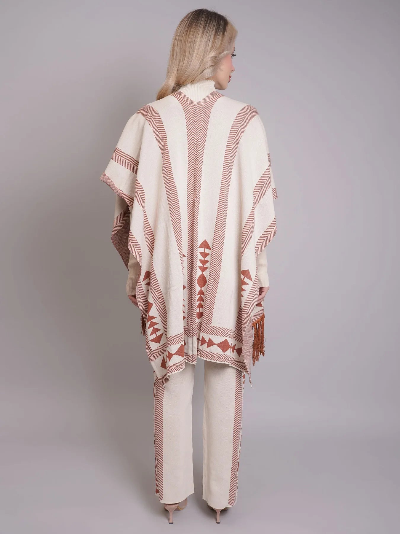 Aztec Printed Three Piece Set