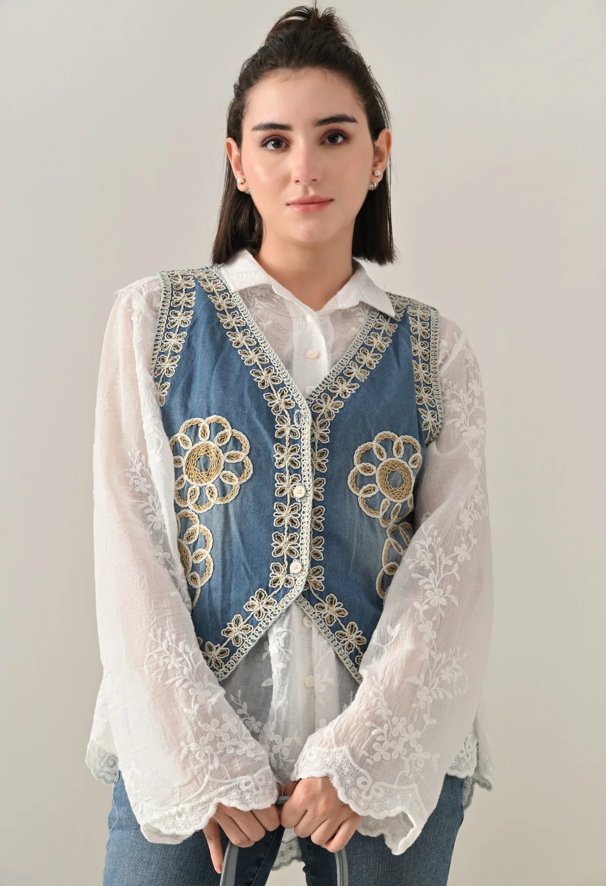 Luxe Duo Shirt Vest Set