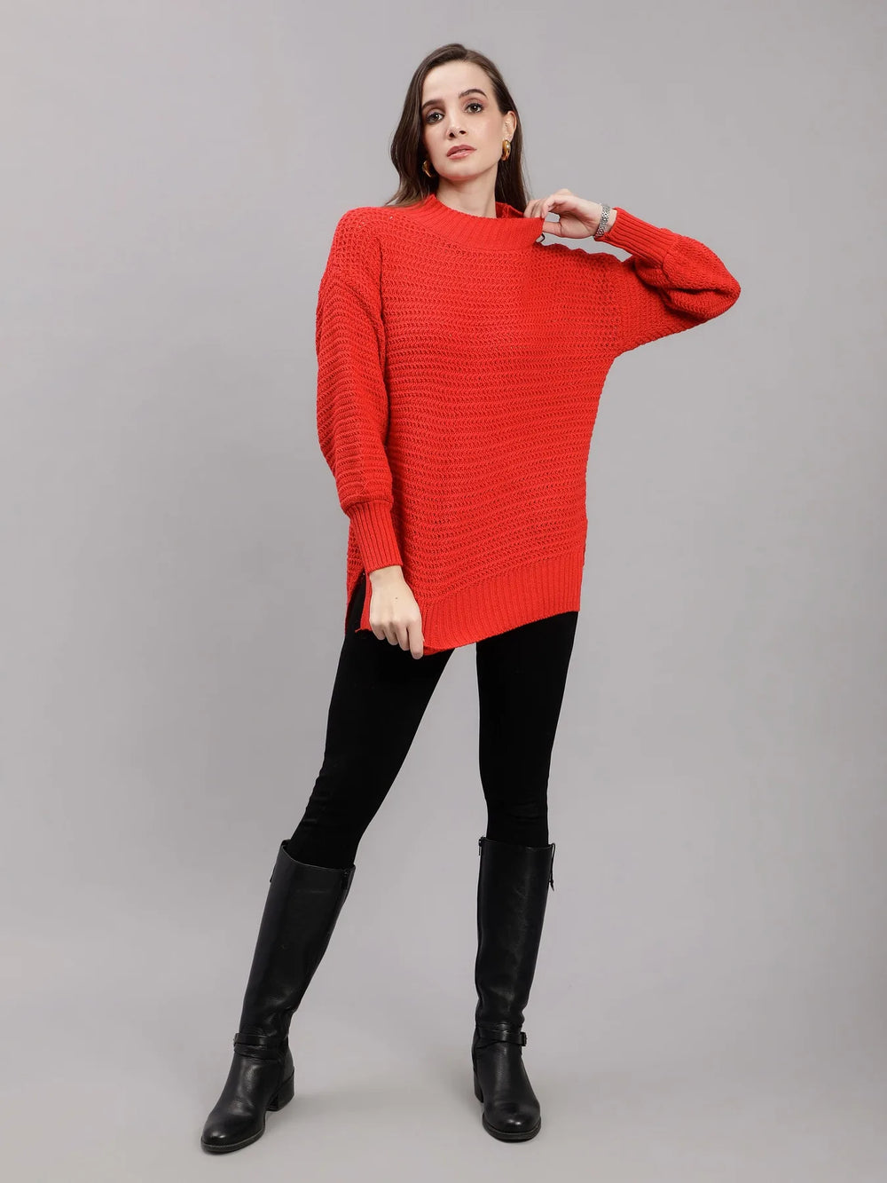 Warm Knitted Pullover