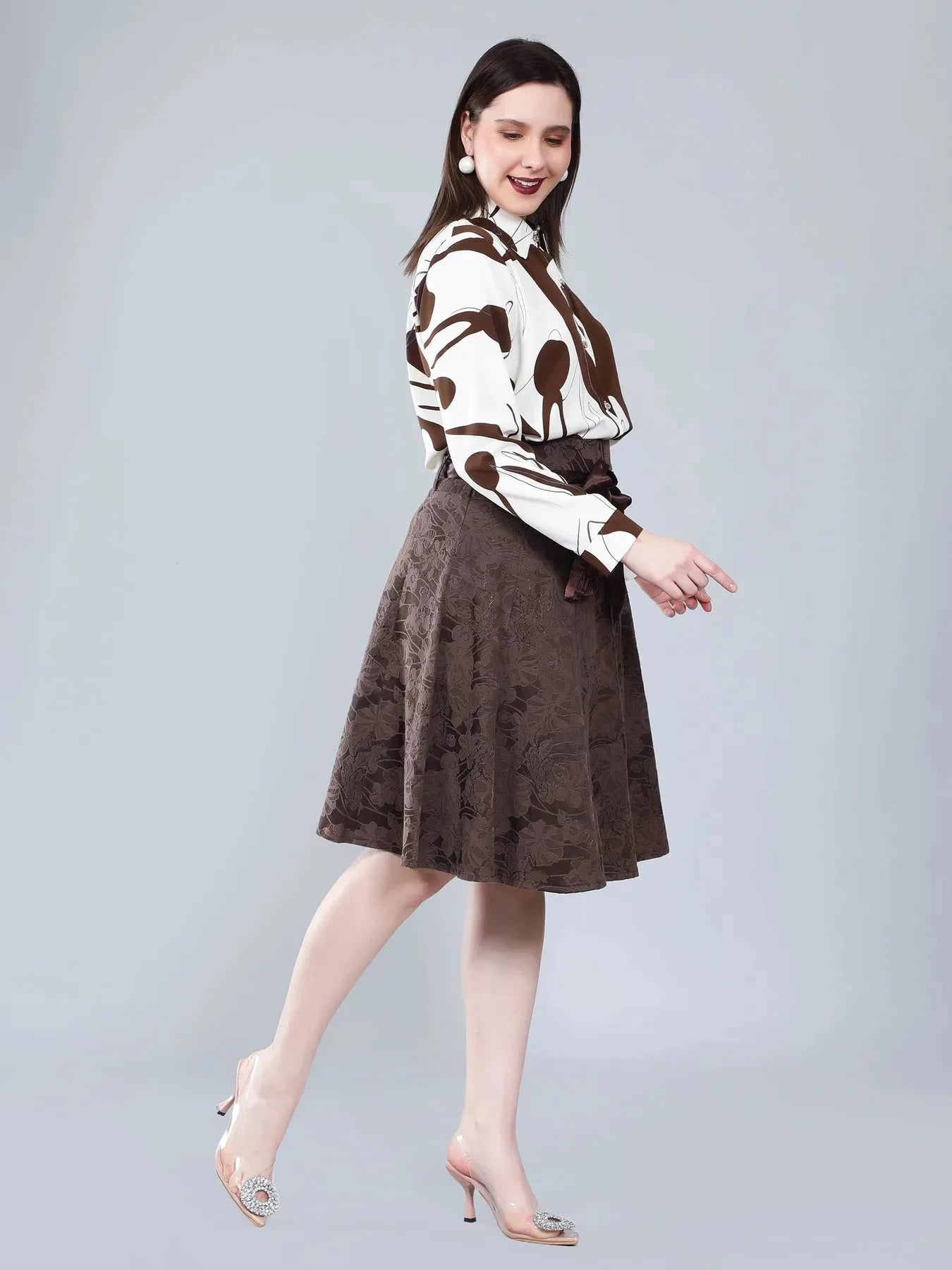 Vortex Print French Shirt