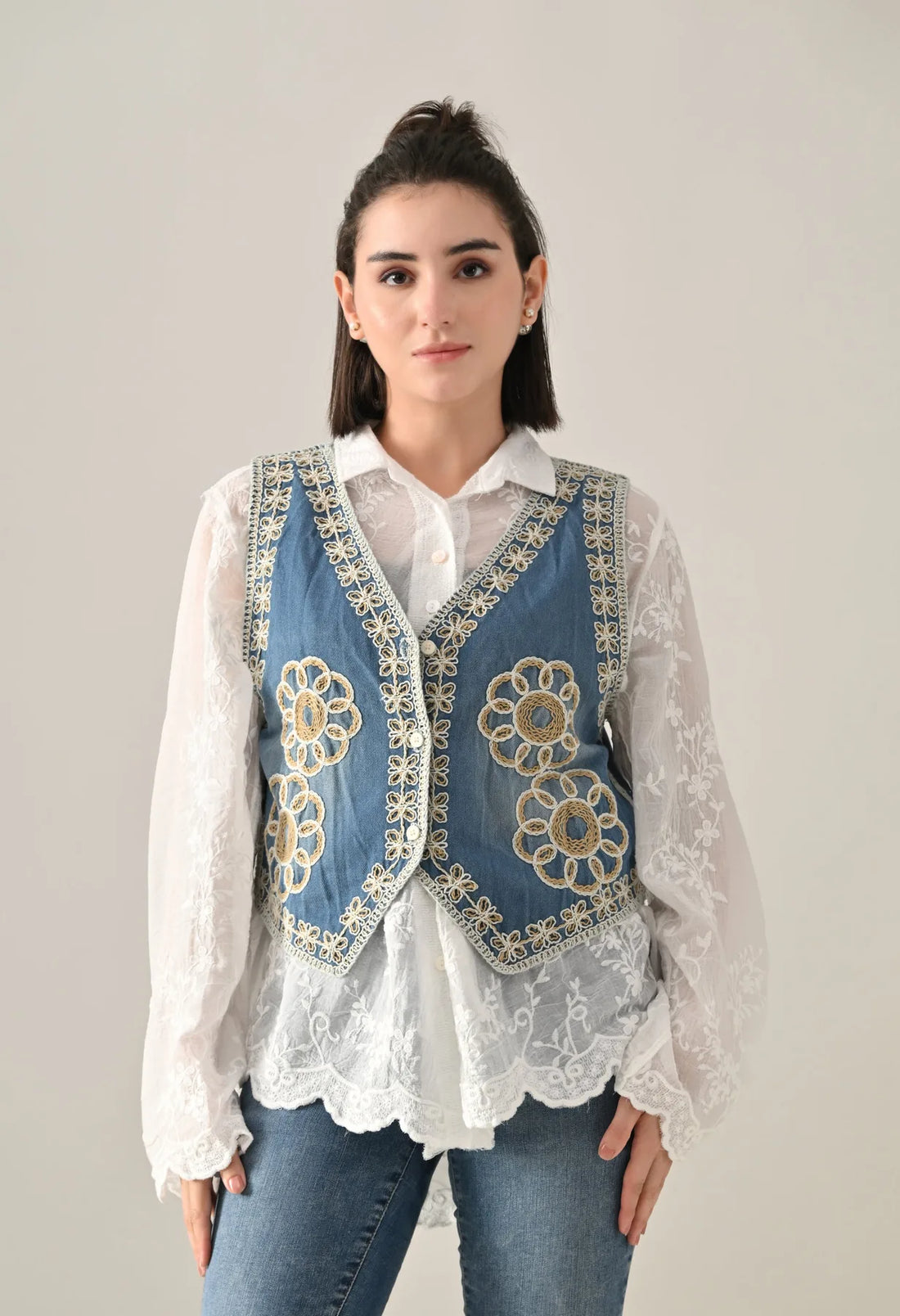 Luxe Duo Shirt Vest Set