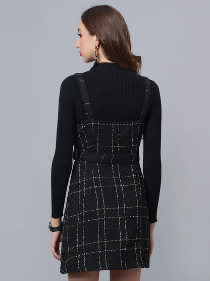 Button Accent Dress