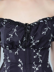 Ditsy Flower Print Dress