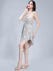 Sequined Cocktail Dress