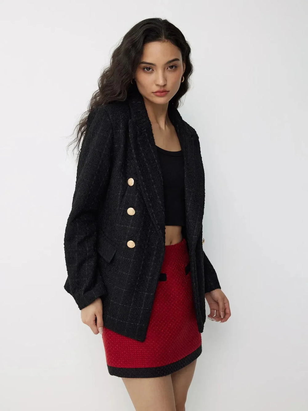 Classic Tweed Blazer