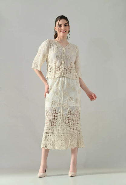 Crochet Charm Two-Piece Set