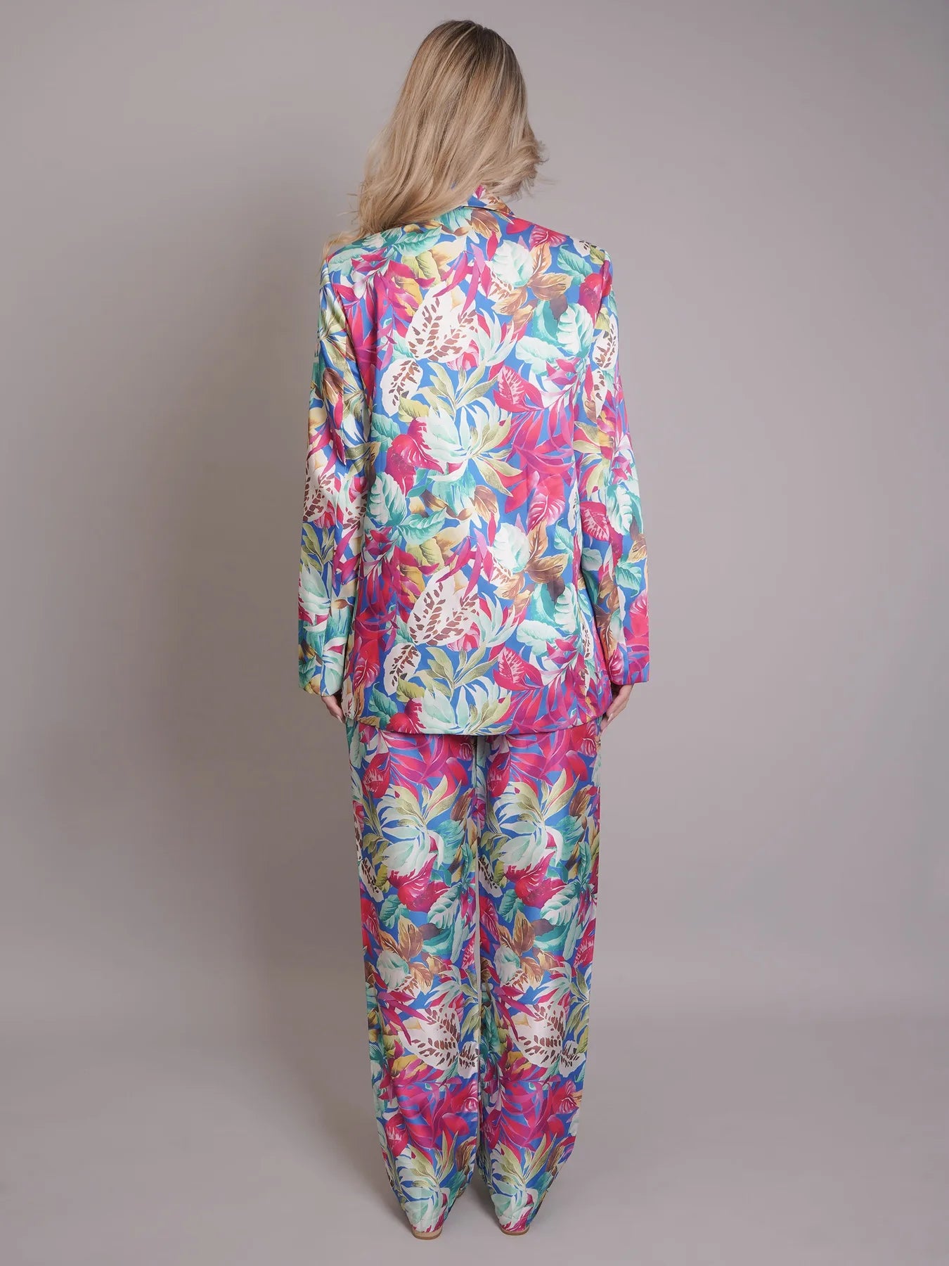 Floral Printed Pant Suit