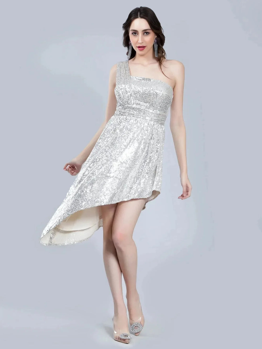 Sequined Cocktail Dress
