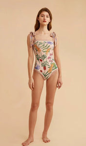 Tie-Shoulder Reversible Monokini