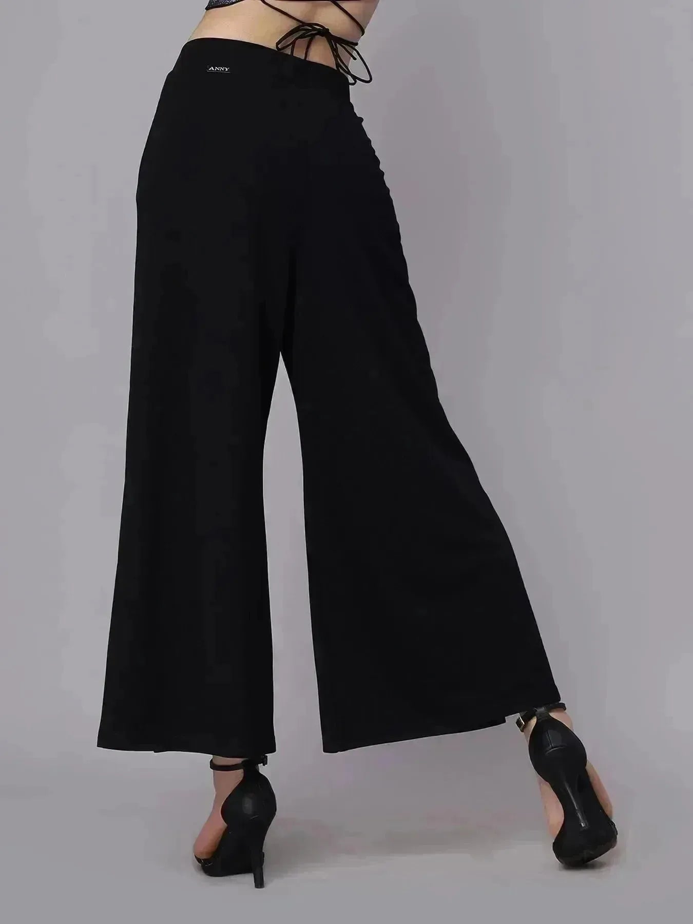 Front Overlap Slit Pants