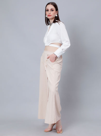 Classic Blouse &amp; Culottes Set