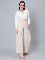 Classic Blouse & Culottes Set