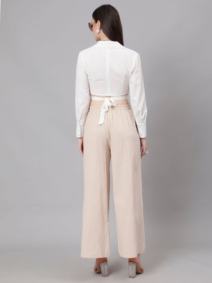 Classic Blouse &amp; Culottes Set