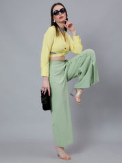 Classic Blouse & Culottes Set