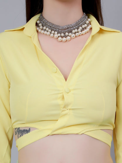 Classic Blouse &amp; Culottes Set