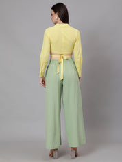 Classic Blouse & Culottes Set