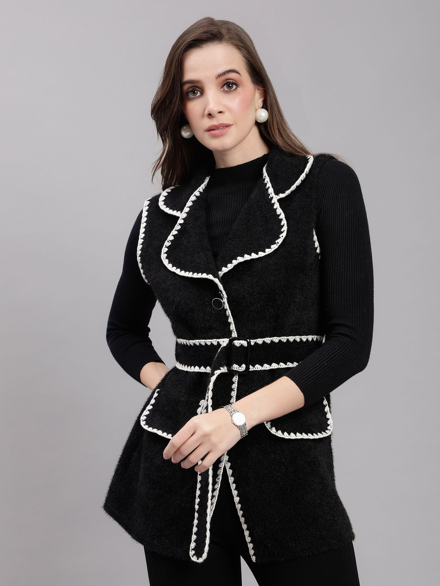 Crocheted Two Piece Set