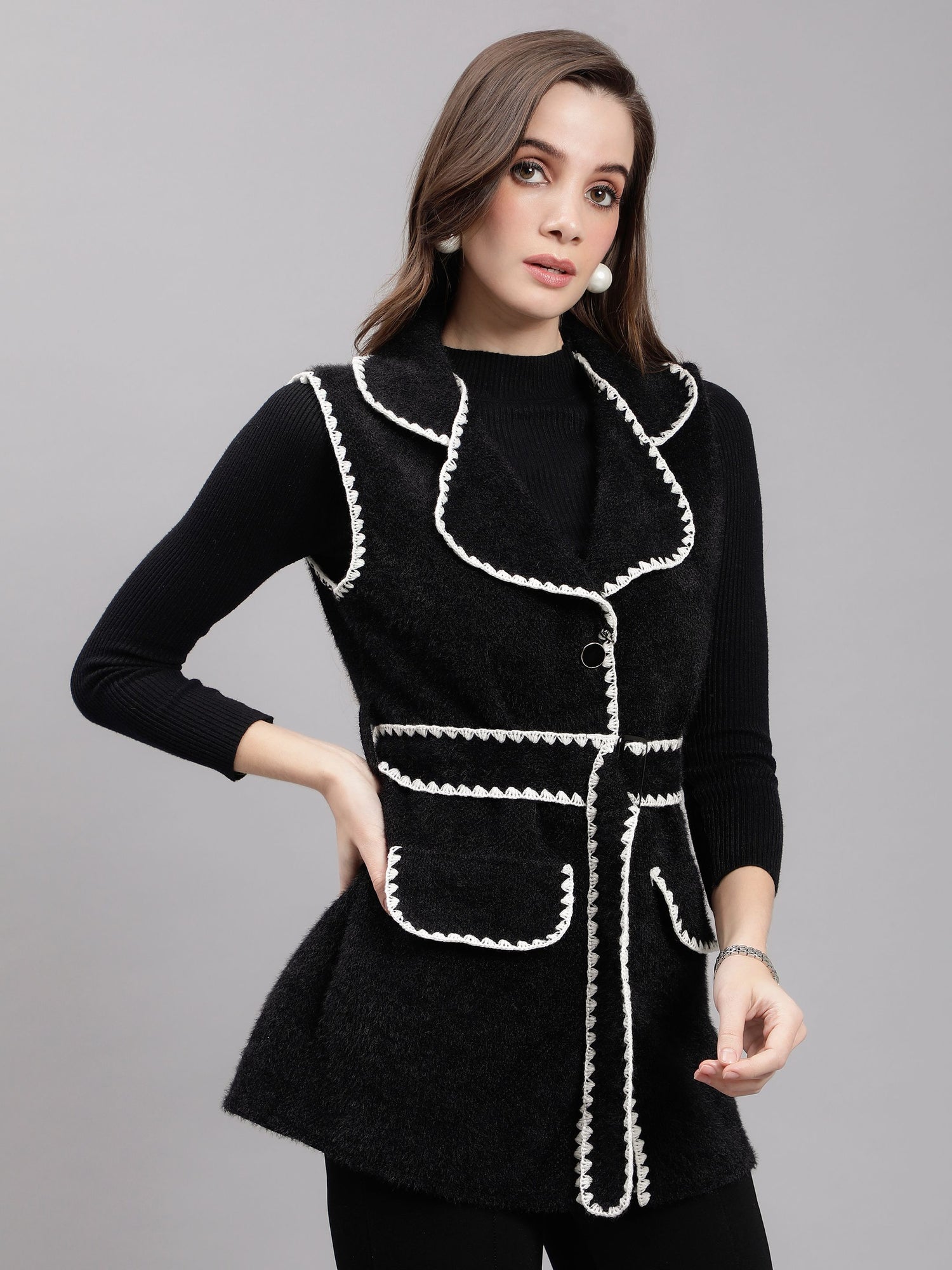 Crocheted Two Piece Set