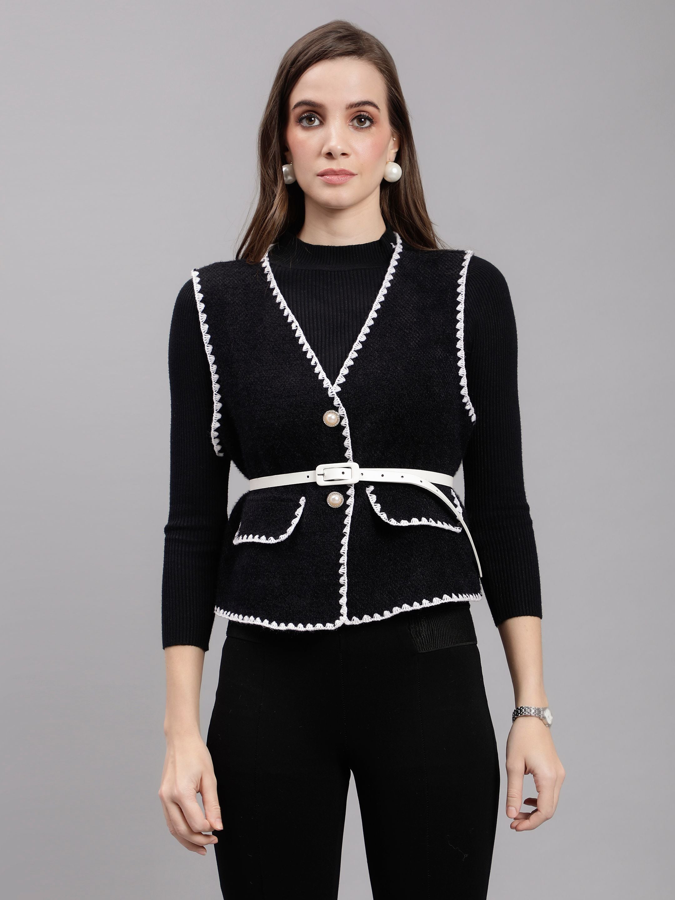 Crocheted Two Piece Set