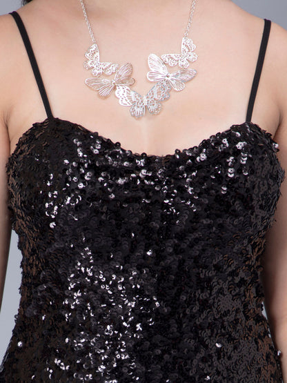 Sexy Sequined Short Dress