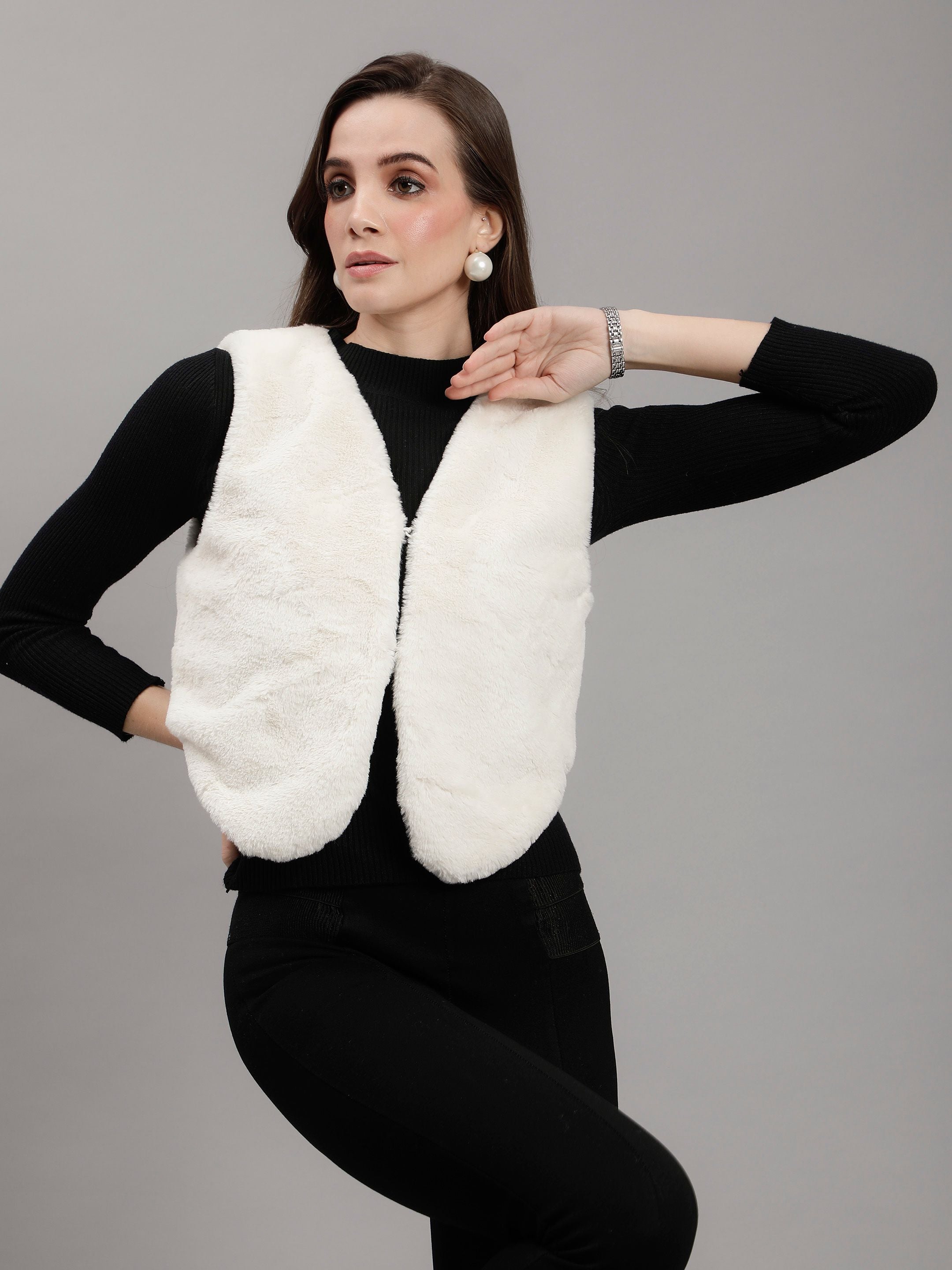 Faux Fur Coat