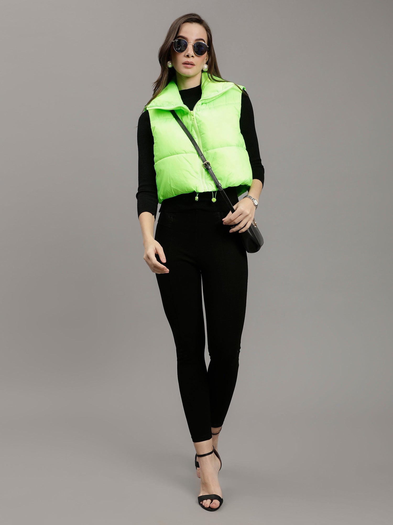 Crop Puffer Jacket