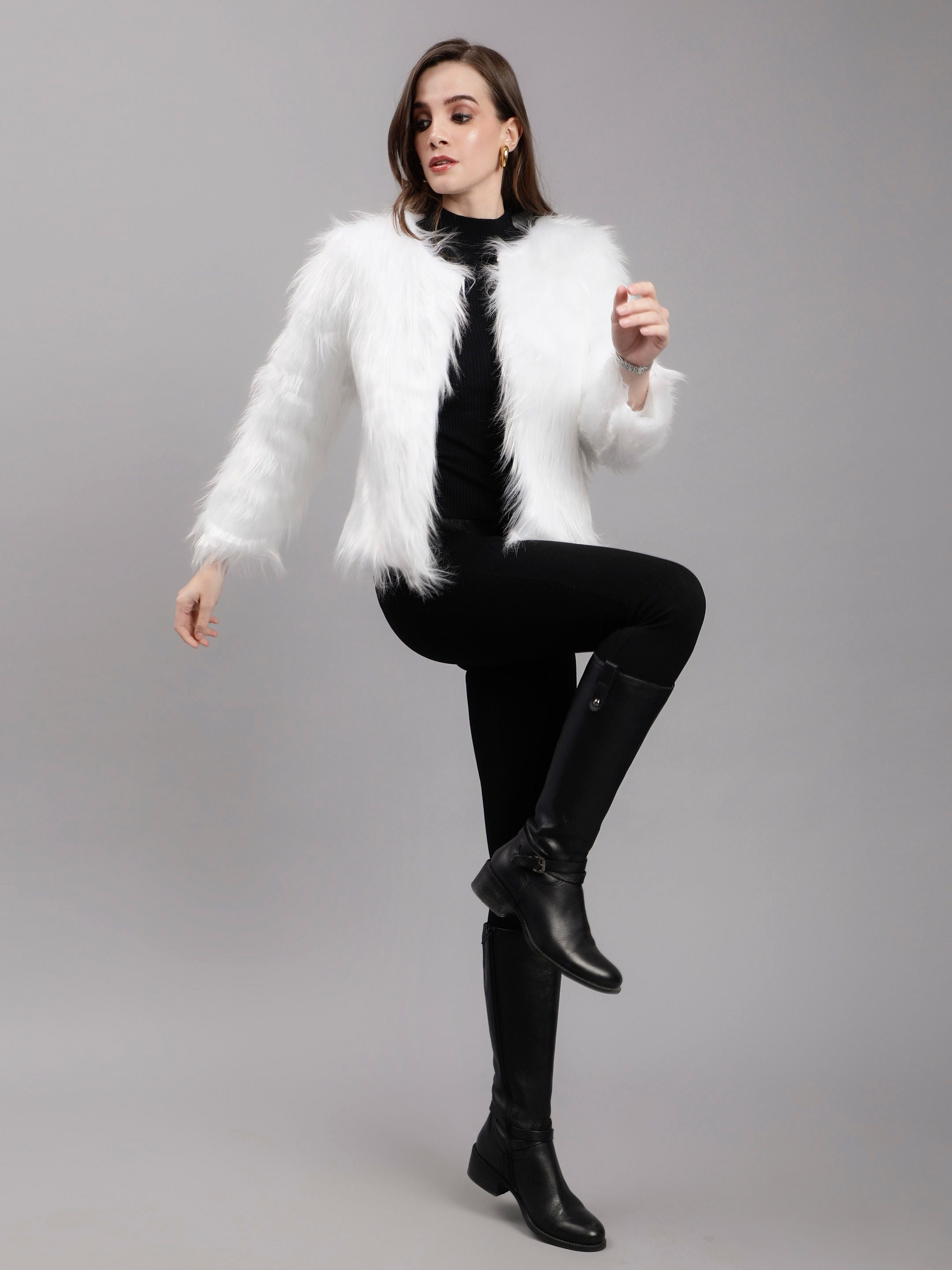 Faux Fur Coat