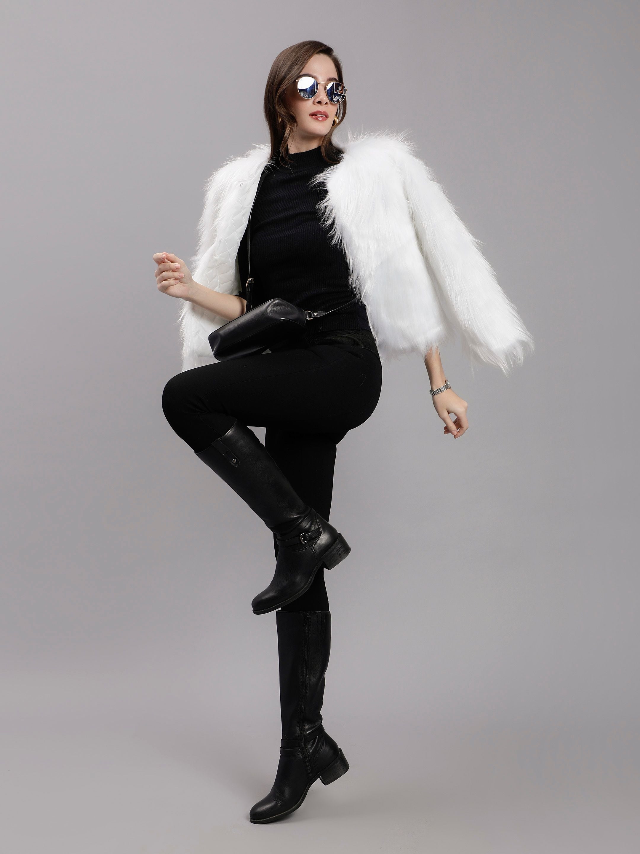 Faux Fur Coat