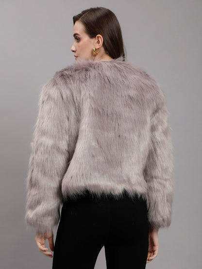 Luxurious Faux Fur Coat