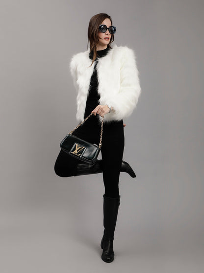 Luxurious Faux Fur Coat