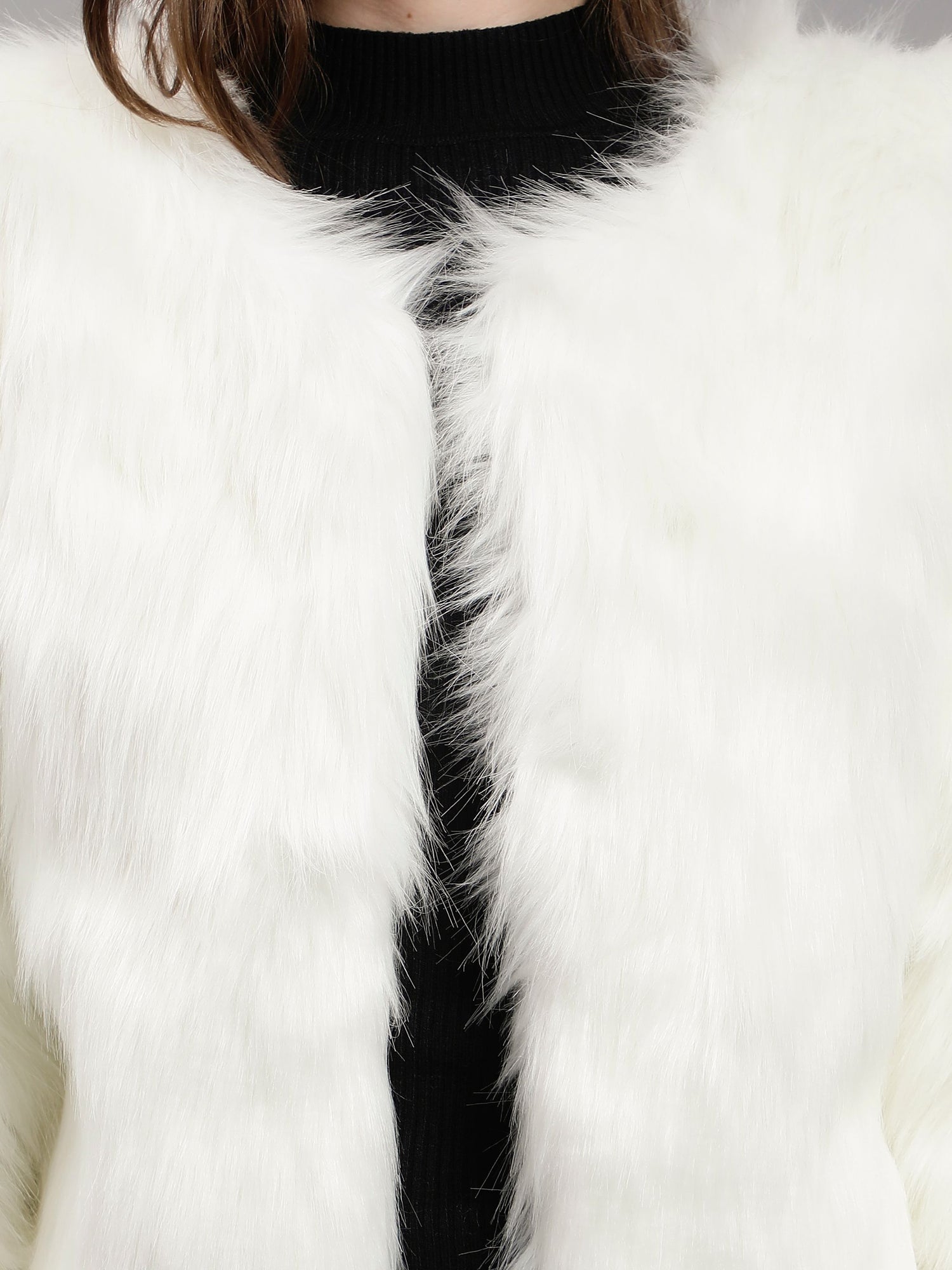 Luxurious Faux Fur Coat