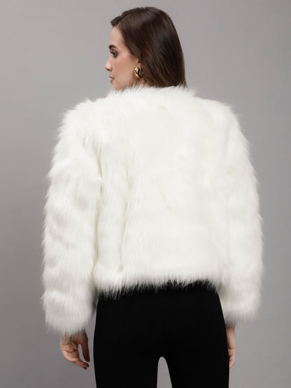 Luxurious Faux Fur Coat