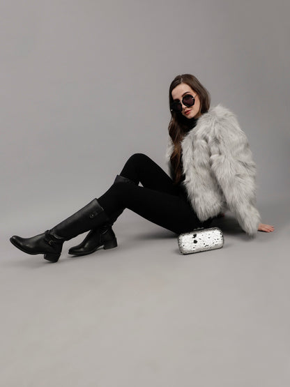Luxurious Faux Fur Coat