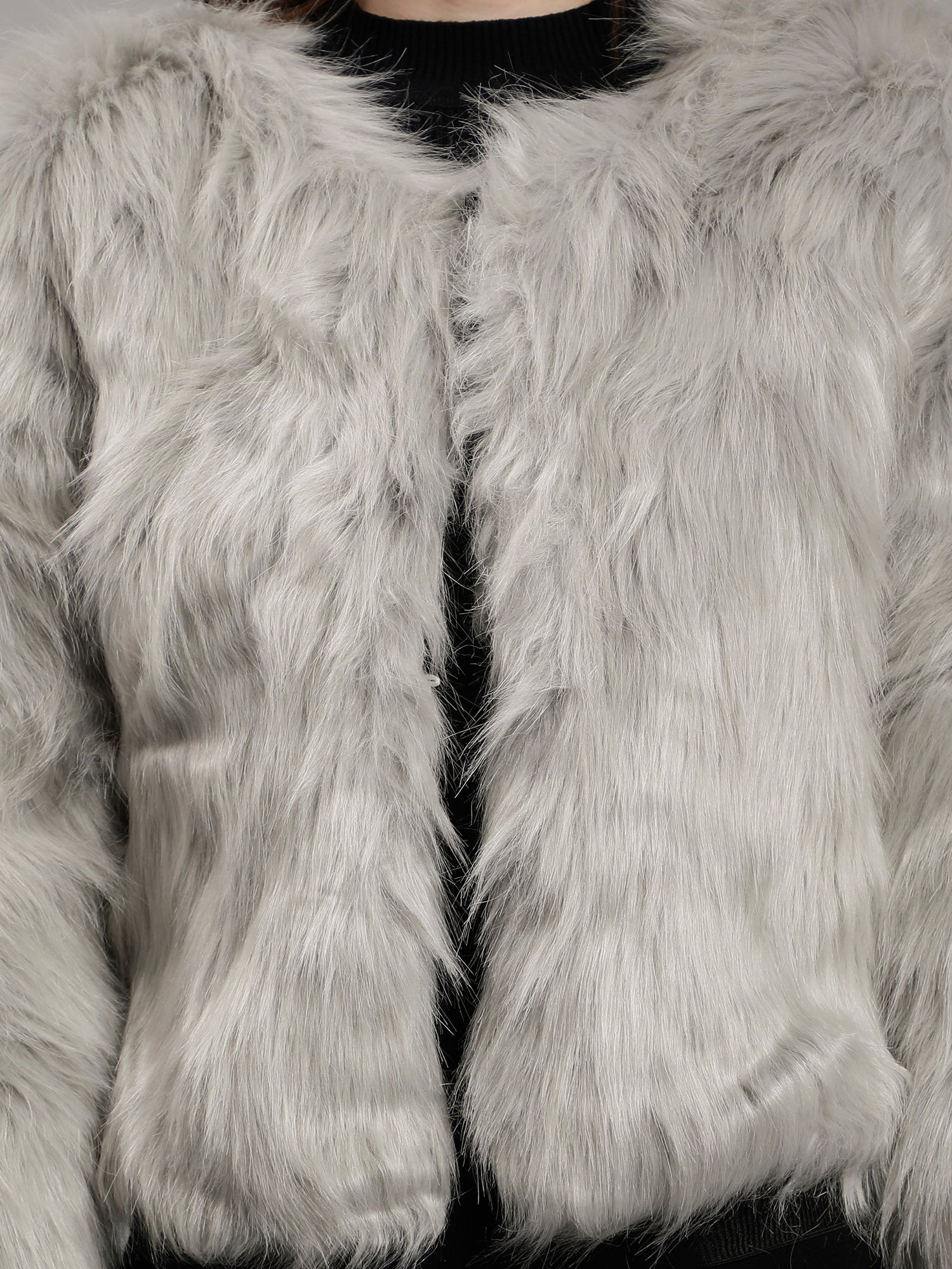 Luxurious Faux Fur Coat
