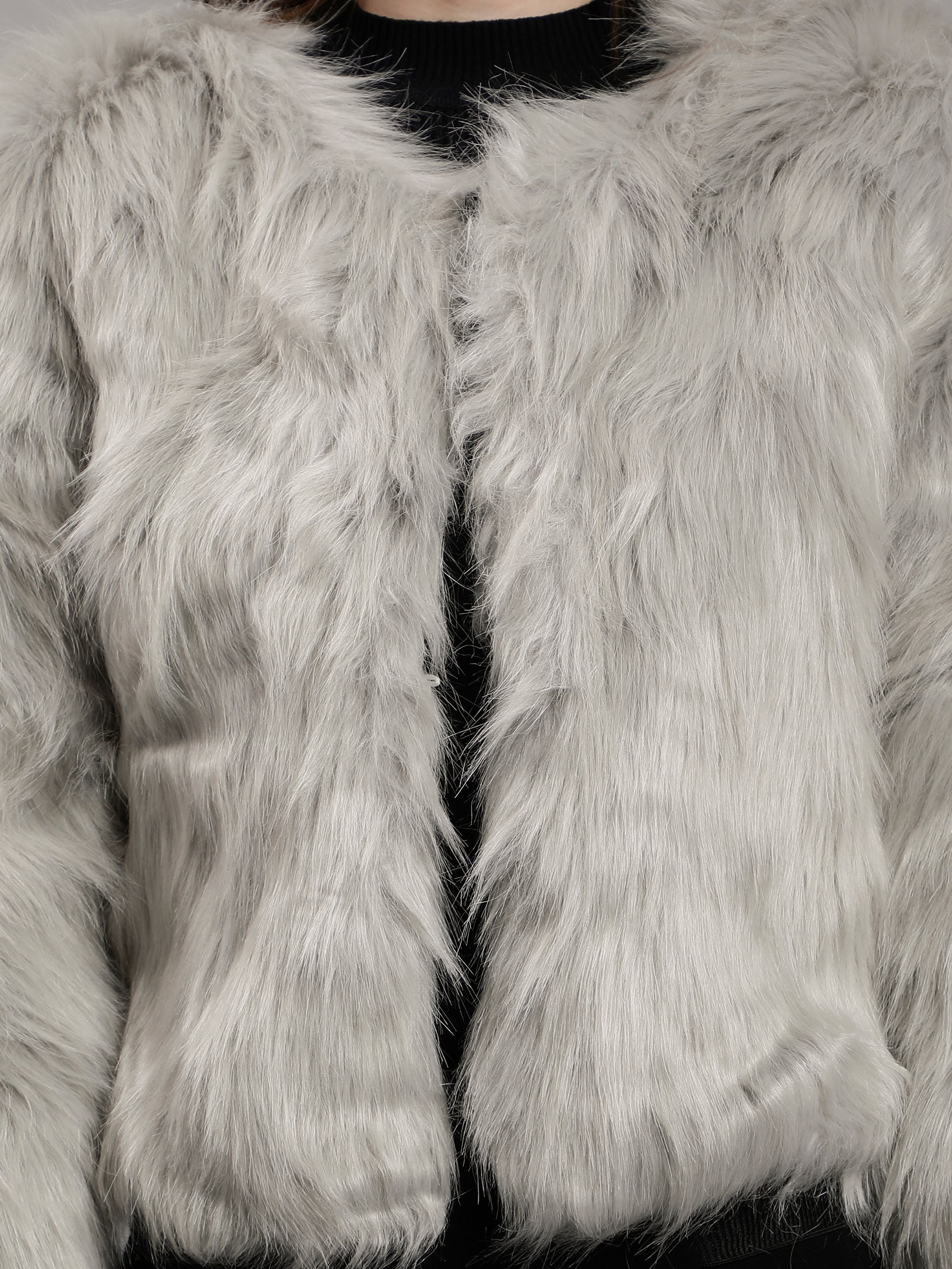 Luxurious Faux Fur Coat