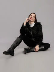 Faux Fur Coat