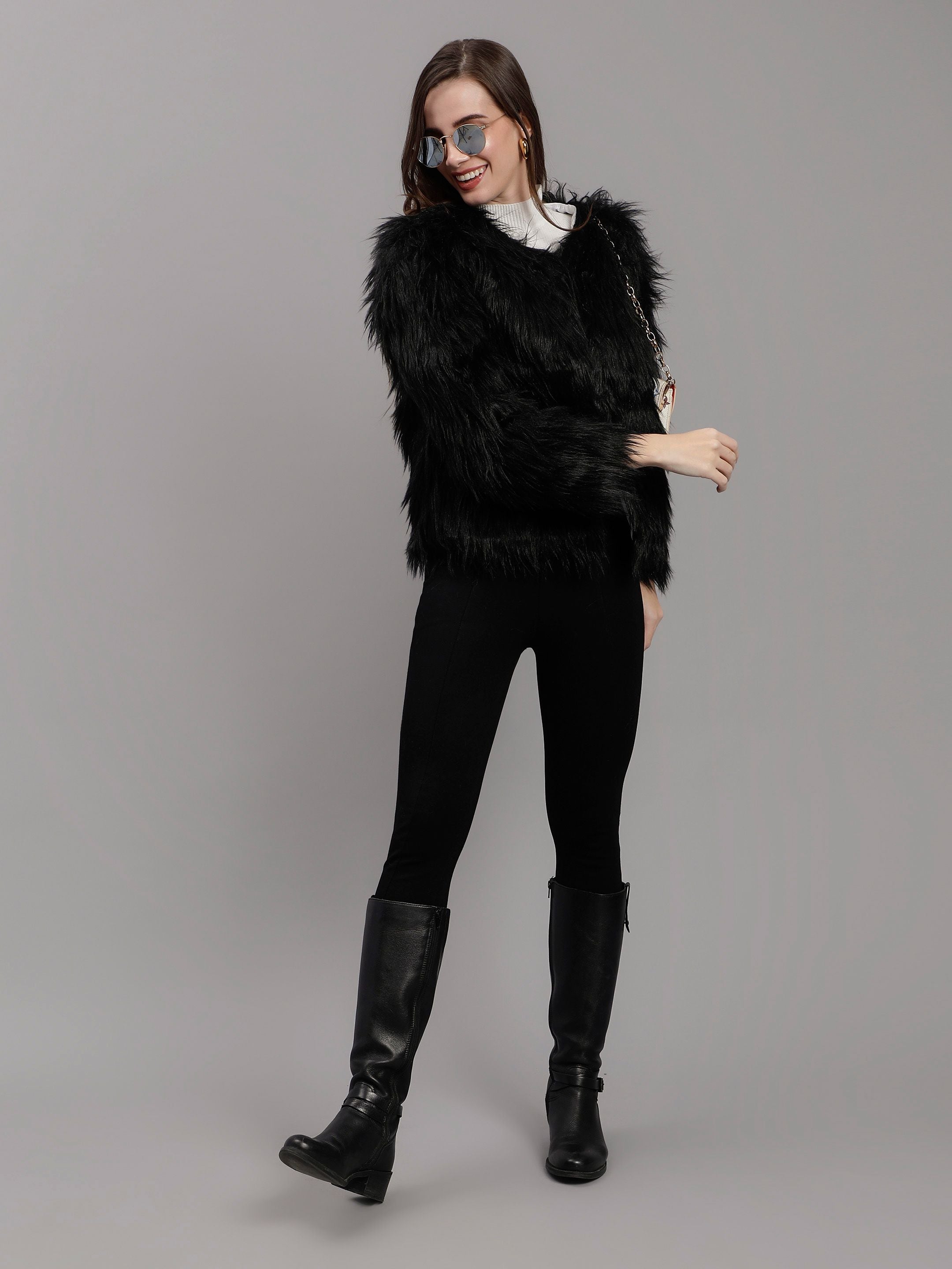Faux Fur Coat
