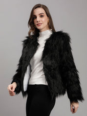 Faux Fur Coat