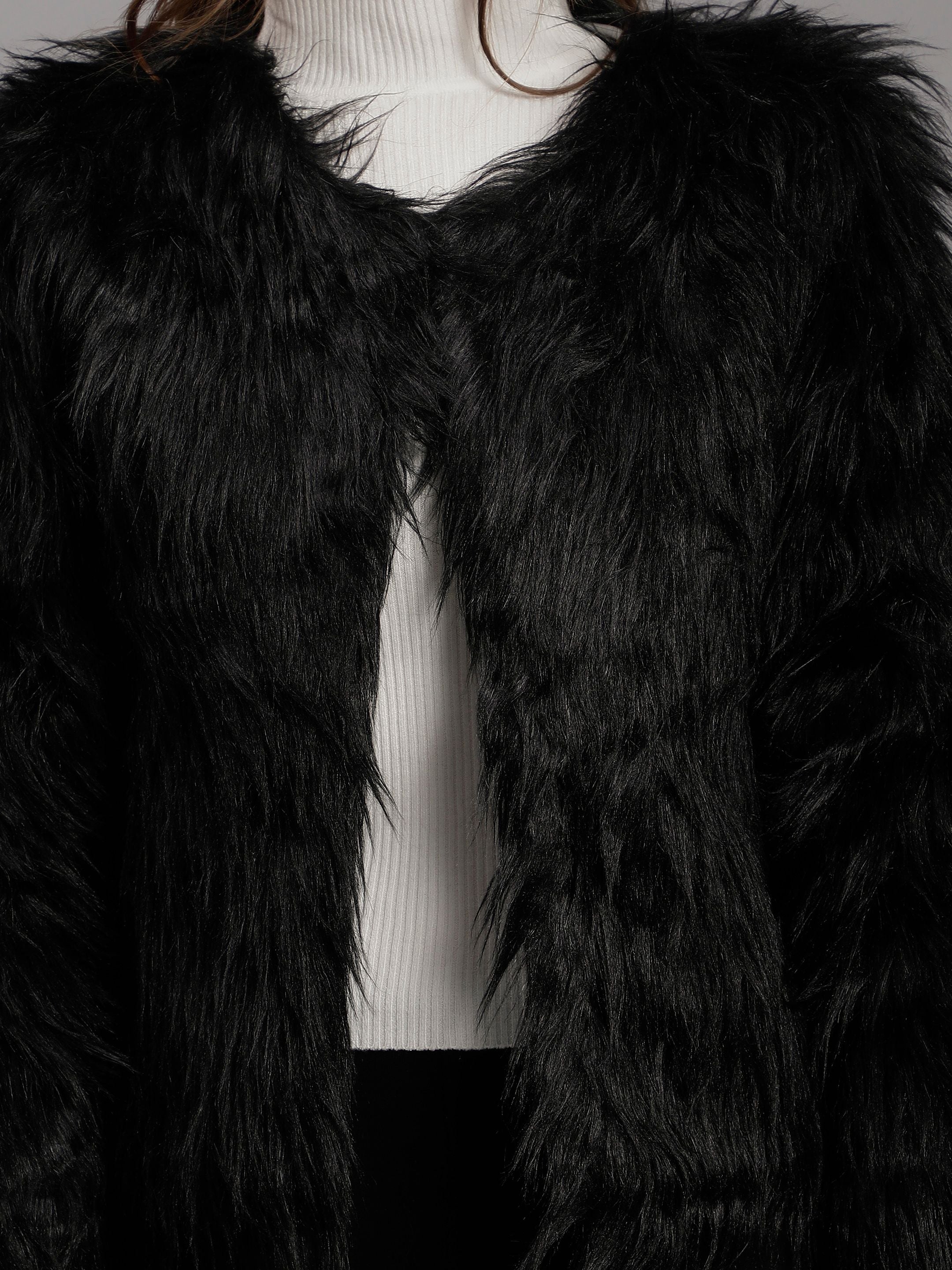 Faux Fur Coat