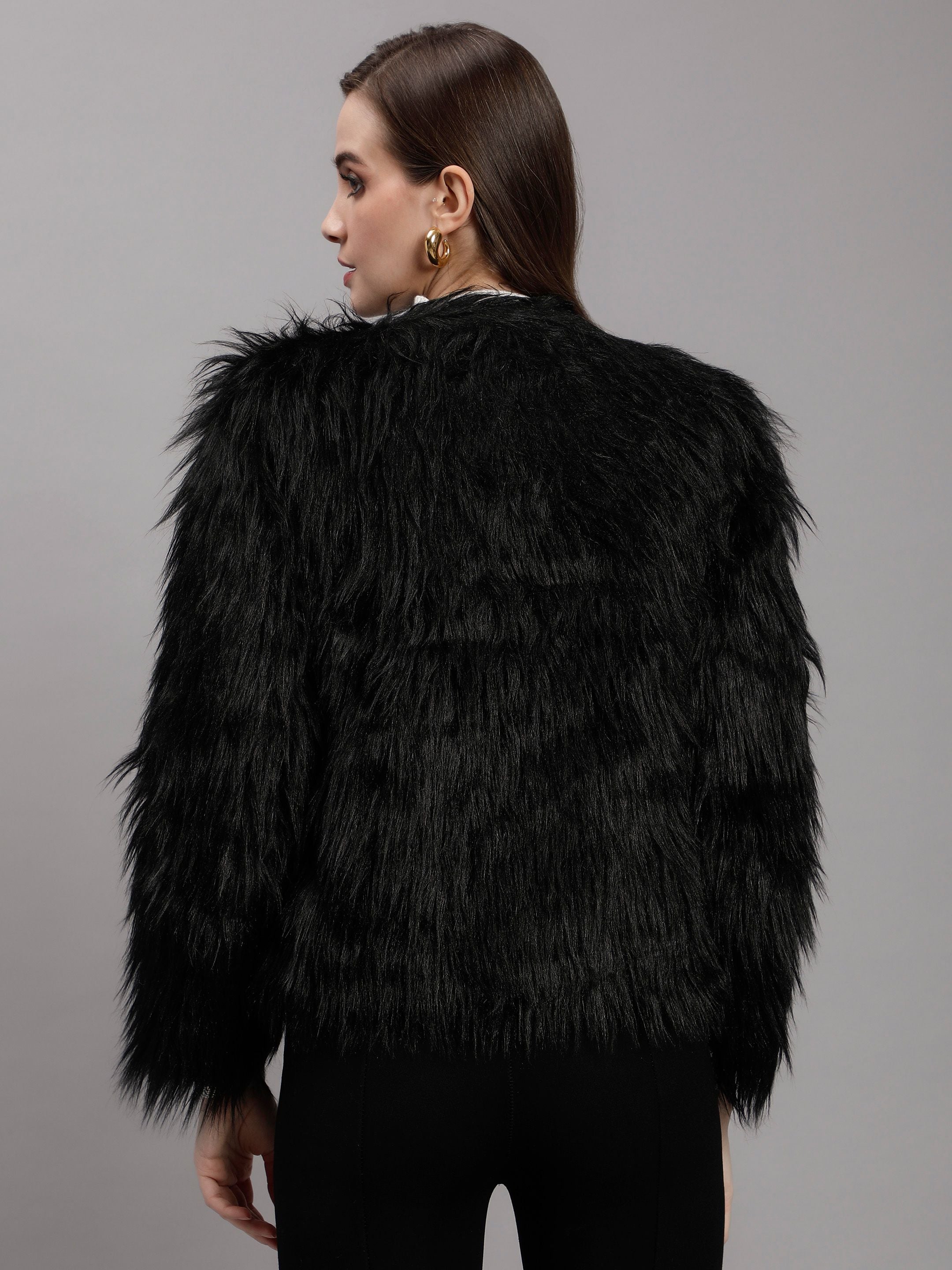 Faux Fur Coat
