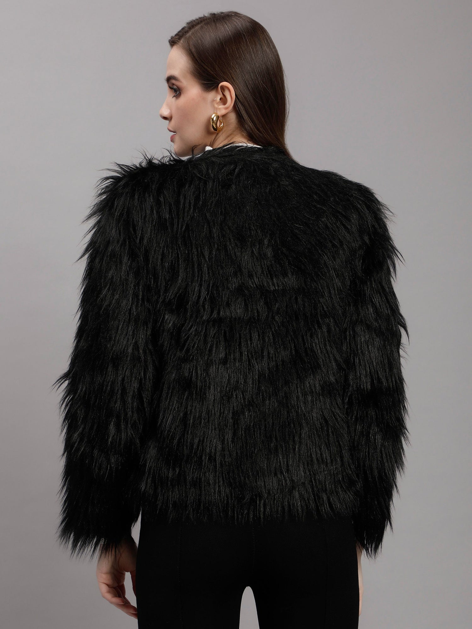 Faux Fur Coat