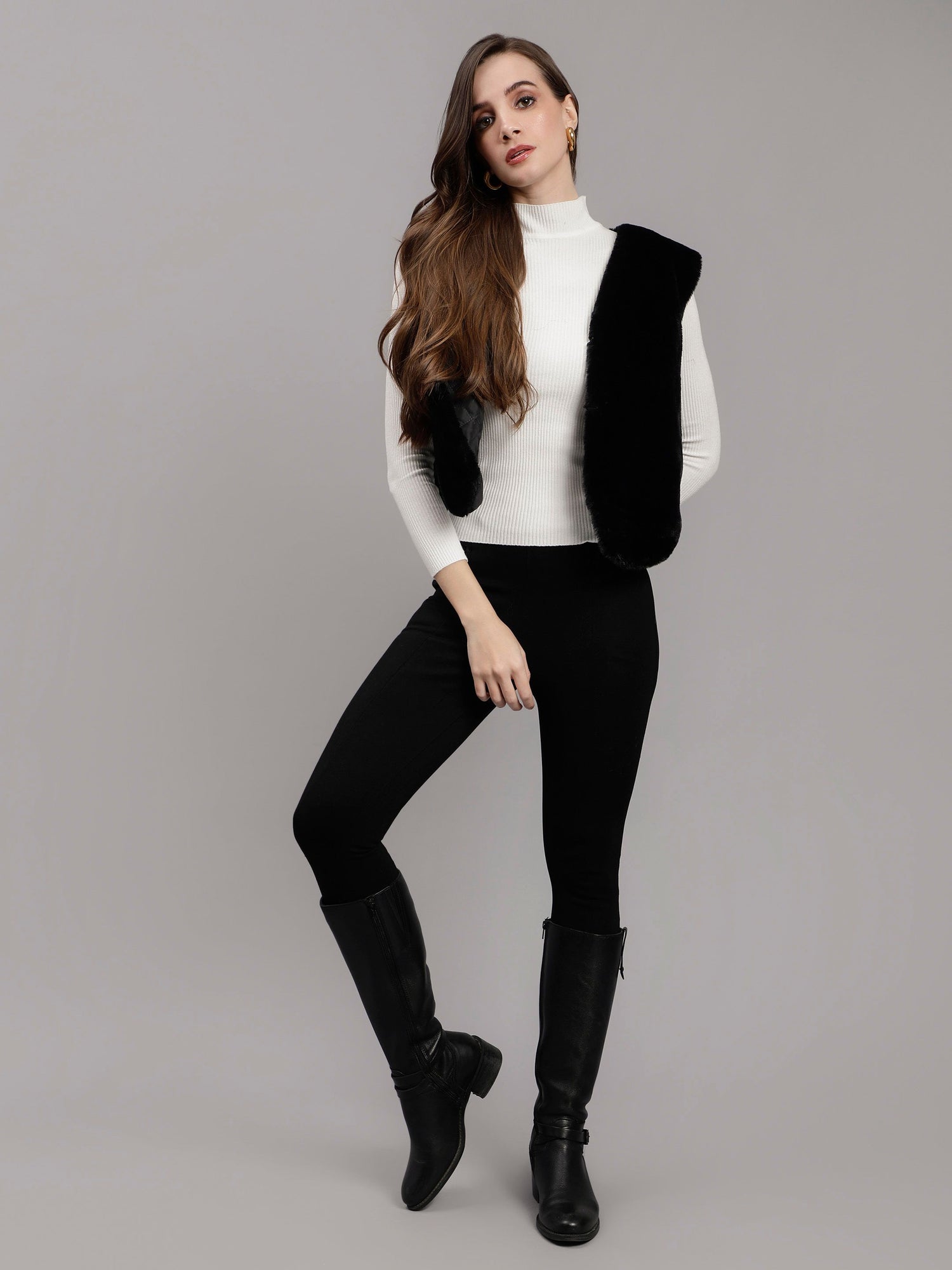 Faux Fur Coat